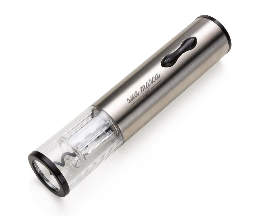 Caneta Esferográfica de Alta Tecnologia em Metal Prateado para Escritório. Perfeita para Assinar Contratos com Elegância e Precisão. Agrade seus Clientes com Estilo e Profissionalismo. Ideal para Brindes Corporativos. Confira!