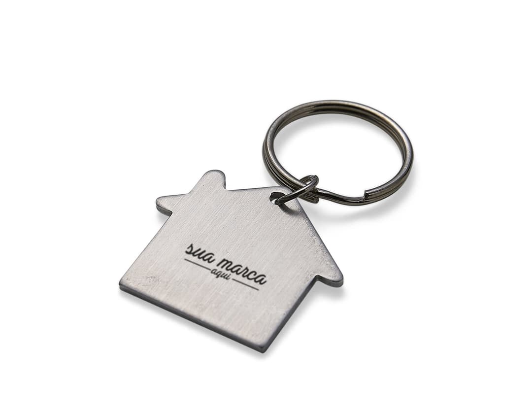 Chaveiro de metal para casa: símbolo de segurança e proteção. Feito em aço resistente, combinação de fechadura mecânica para garantir a segurança do seu lar. Ideal para proteger suas chaves com estilo e elegância. Adquira já o seu!