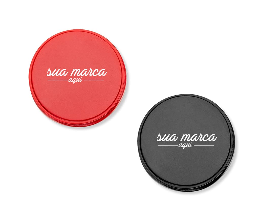 Suporte para celular com design moderno e prático. Perfeito para manter seu celular sempre à mão. Ideal para uso no escritório, em casa ou em viagens. Garanta já o seu! #suporteparacelular #brindes #prático #designmoderno.