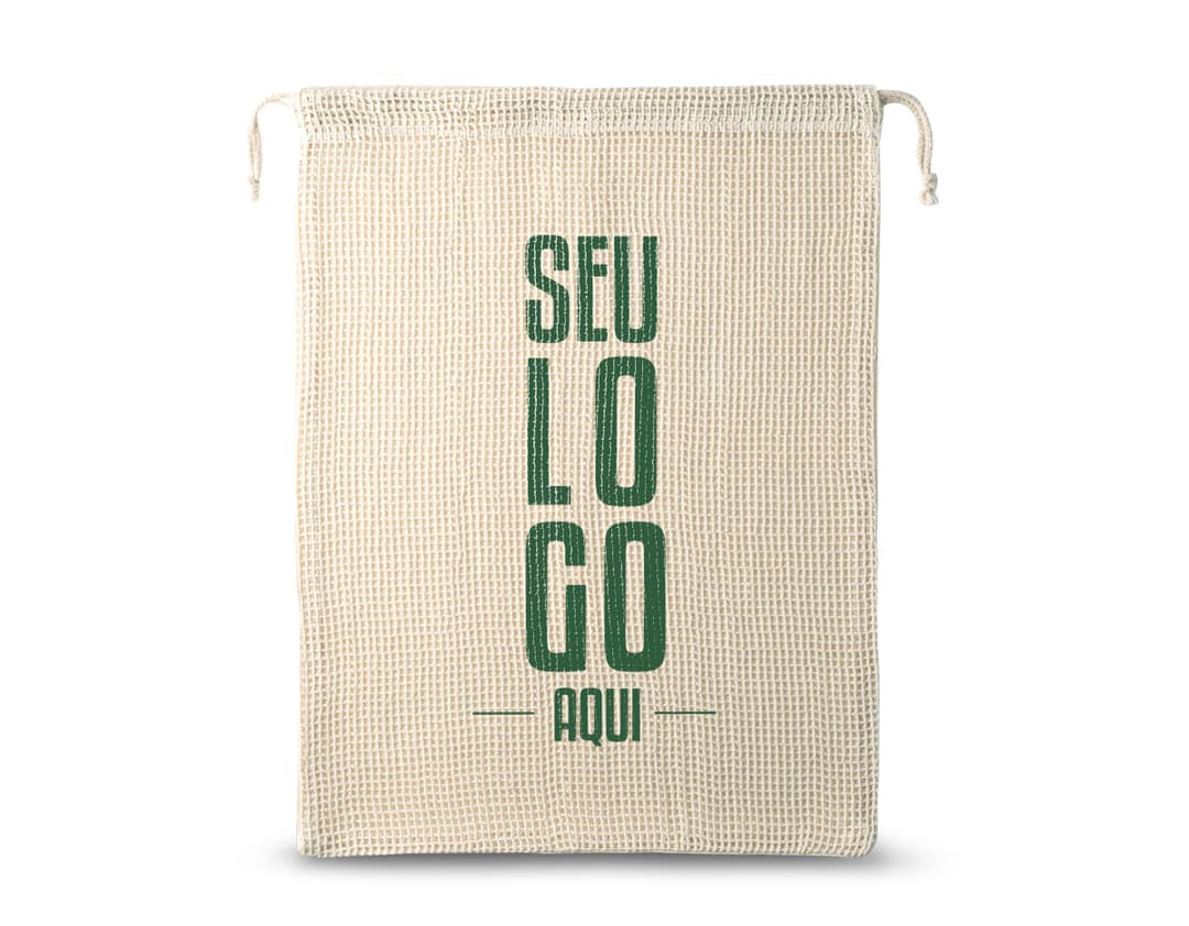 Sacola 100% algodão, ideal para brindes personalizados e sustentáveis. Leve, prática e resistente, perfeita para o seu negócio. Aproveite já!