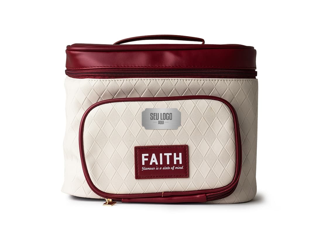 Nécessaire PU preta vazia, feita de couro sintético, com design elegante e compacto. Perfeita para armazenar dinheiro, cartões e objetos pessoais.